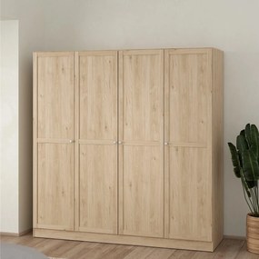 Czterodrzwiowa szafa prowansalska Billund jackson hickory