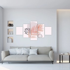Obraz - Fioletowy minimalizm N⁰3 (125x70 cm)