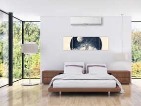 Obraz – Magiczne drzewo z jeleniem I. (170x50 cm)