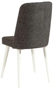 Antracytowe aksamitne krzesło Stormi Sandalye – Kalune Design