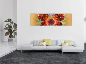 Obraz - Etno motyl (170x50 cm)