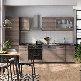 Aneks kuchenny szlachetny szary/antracyt 300x60x81.6 r-line