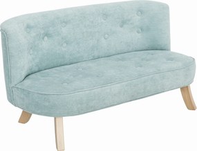Nierozkładana sofa dziecięca Somebunny welur