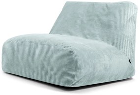 Miętowy sztruksowy worek do siedzenia Sofa Tube – SLOWDOWN