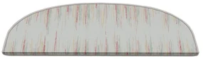 Kremowe dywaniki na schody zestaw 16 szt. 20x65 cm Rainbow Road – Vitaus