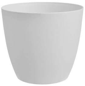 Gardenico Doniczka Ella matowy biały, śr. 18 cm, śred. 18 cm