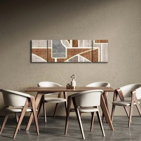 Obraz - Kształty (170x50 cm)