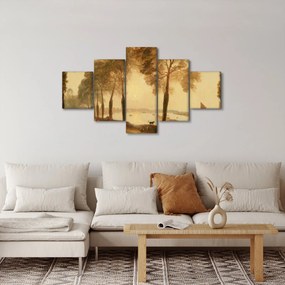 Obraz - Joseph Mallord William Turner, Mortlake Terrace, reprodukcje (125x70 cm)
