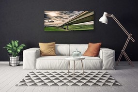 Zdjęcie na płótnie Nowoczesny Most nad Doliną