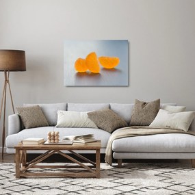 Obraz na szkle - mandarynki (70x50 cm)