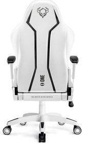 Fotel gamingowy Diablo X-One 2.0 Small: biało-czarny