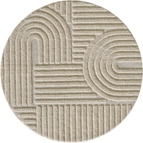 Beżowy okrągły dywan ø 80 cm Art – Ayyildiz Carpets