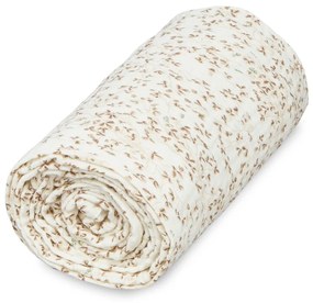 Kremowy koc dziecięcy z bawełny organicznej 100x100 cm Lierre – Cam Cam Copenhagen