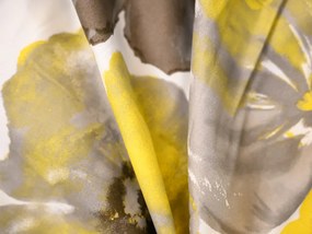 PrzytulneMieszkanie.pl PrzytulneMieszkanie.pl Pościel z mikrofibry FEONELLE żółto-szara Rozmiar pościeli: 70 x 90 cm | 140 x 200 cm