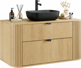 Nowoczesna szafka pod umywalkę z szufladami B2-K62