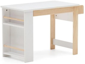 Biurko dziecięce z białym blatem 40x77 cm Serwa – Kave Home