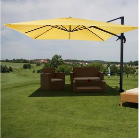 Parasol do świateł drogowych MCW-A96 I obrotowy,  żółty bez stojaka, obrotowy