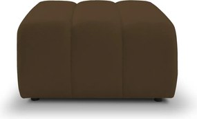 Pufa BALOO w kolorze brązowym w tkaninie LAMBI 04