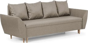 Sofa kanapa 3 os z funkcją spania ALI Beżowy