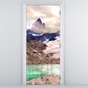 Fototapeta na drzwi - Górskie jezioro (95x205cm)