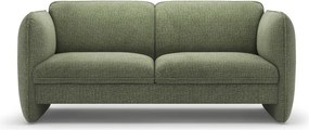 Zielona sofa z tkaniny szenilowej 168 cm Georgia – Micadoni