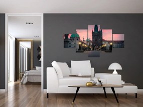 Obraz  - Na Moście Karola (125x70 cm)