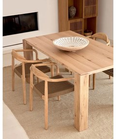 Stół w dekorze dębu 100x200 cm Deyanira – Kave Home