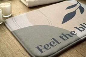 Dywanik antypoślizgowy do łazienki Dywanik antypoślizgowy do łazienki Roślina Liść