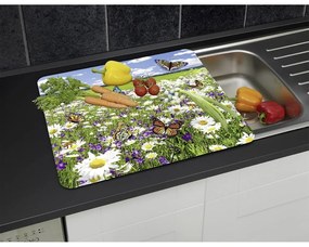 Płyta ochronna na ścianę przy kuchence ze szkła hartowanego 50x56 cm – Maximex