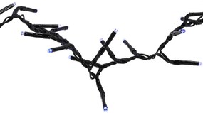 Lampki choinkowe LED z efektem bieżącej wody, 400 szt.