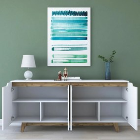 Szafka Good White and Walnut