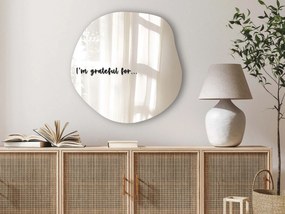 Naklejka na lustro S29 – I’m grateful for...