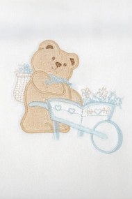 Podarunkowy zestaw ręczników dla dzieci POURTOL, 2 szt Niebieski