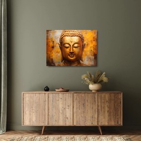 Obraz na szkle - Budda, obraz olejny (70x50 cm)