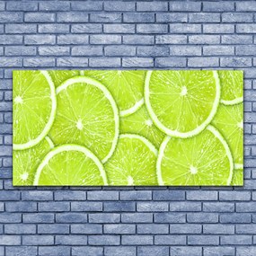 Obraz canvas Orzeźwiające Plasterki Limonki