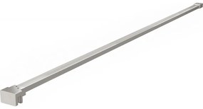 Mexen wspornik prosty do ścianki prysznicowej 6-8 mm, nikiel szczotkowany - 800-01-97