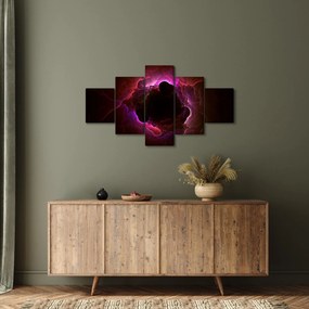 Obraz - abstrakcja chmur (125x70 cm)