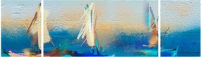 Obraz - Malarstwo krajobrazowe, malarstwo (170x50 cm)
