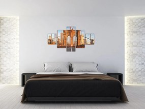 Obraz - Most Brookliński (125x70 cm)