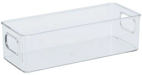 Transparentny organizer z plastiku, 25,5 x 10 x 7,6 cm