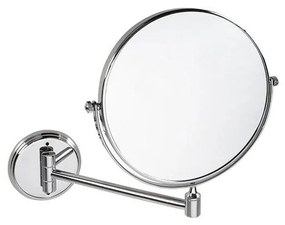 Lustro kosmetyczne 23x28 cm srebrne