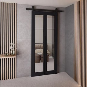 Drzwi Przesuwne QUDIO M5 Czarny 70
