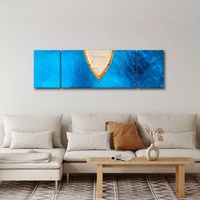 Obraz - Letnia łódź (170x50 cm)