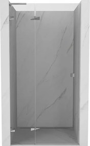 Mexen Lunar L drzwi prysznicowe uchylne lewe 90 cm, transparent, chrom - 834L-090-000-01-00-L