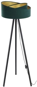 Lampa stojąca GALAXY 1xE27/60W/230V zielona/wenge