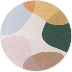 Wełniany okrągły dywan tkany ręcznie ø 200 cm Hackney Clarissa – Ted Baker