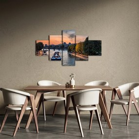 Obraz - statek na rejsie widokowym (125x70 cm)