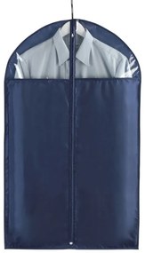 Niebieski pokrowiec na ubrania Wenko Business, 100x60 cm