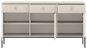 Komoda MAGIRA 3D3S, kremowa