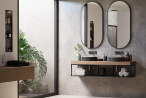 Lustro łazienkowe 8144B owalne